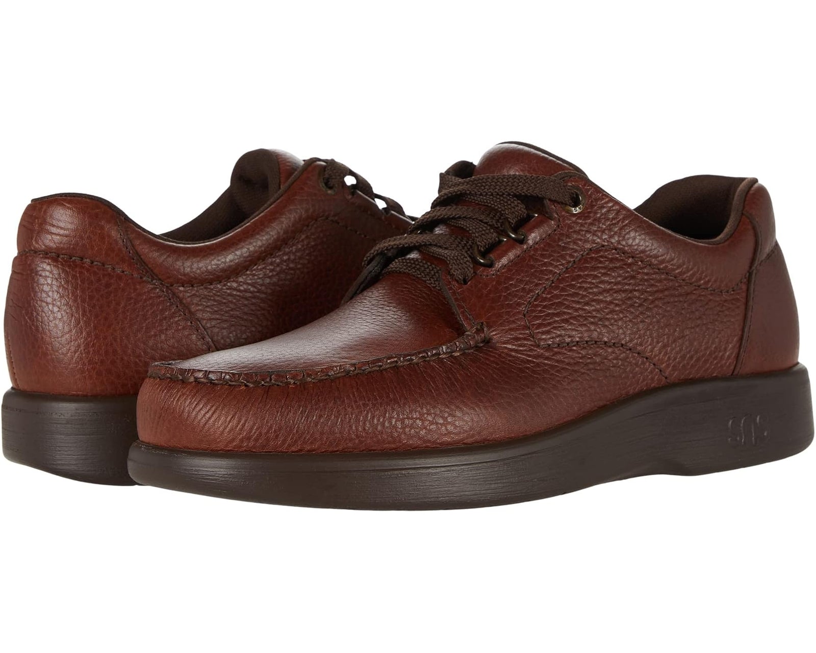 SAS Men's Shoes Bout Time Mulch Brown Lace Up